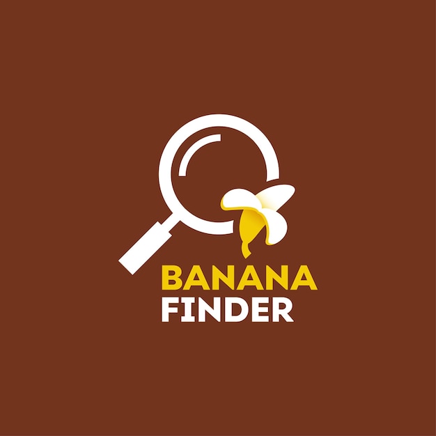 Bananen-logo finden