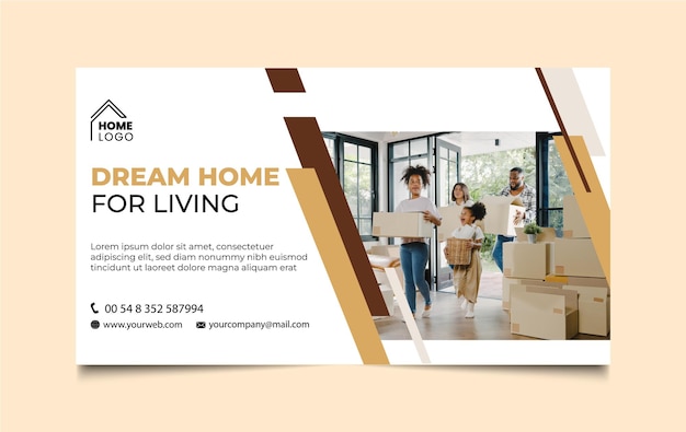 Banner-Design für Immobilien