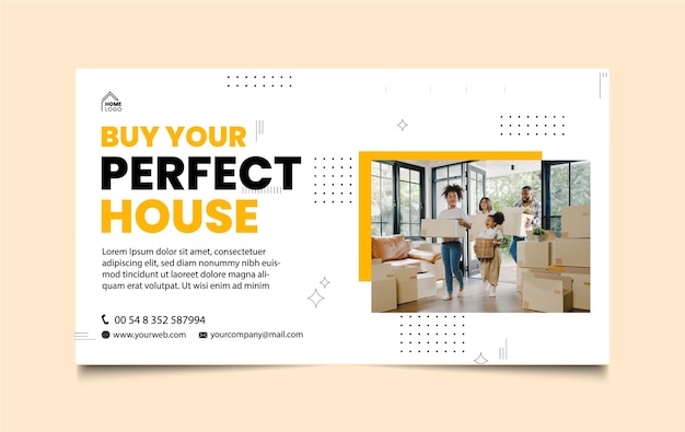 Banner-Design für Immobilien