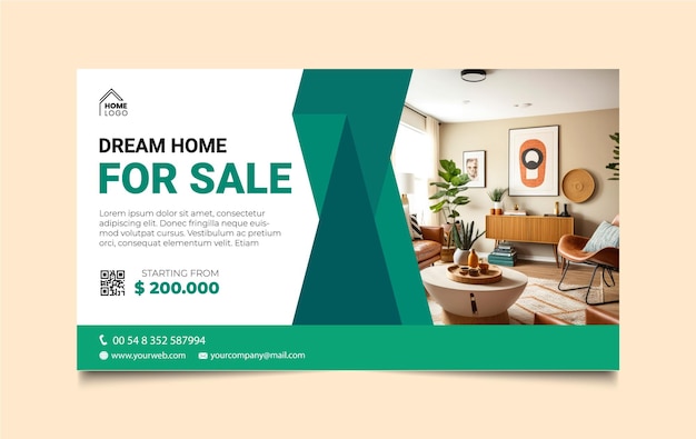 Banner-Design für Immobilien
