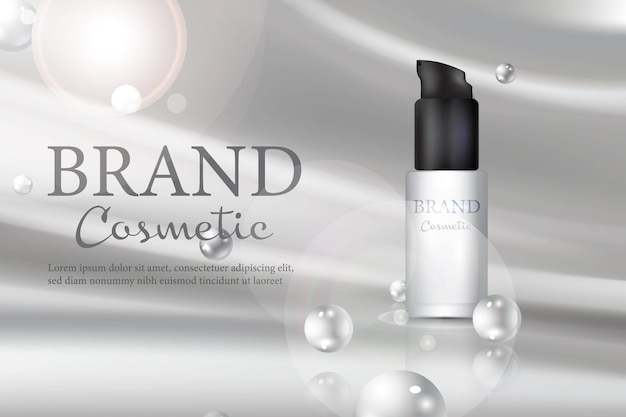 Banner für Serum-Kosmetika