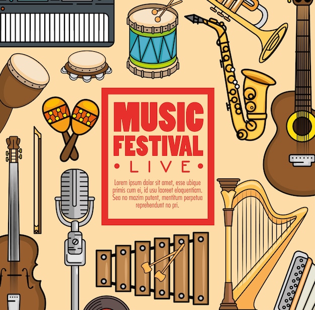 Banner musikfestival live