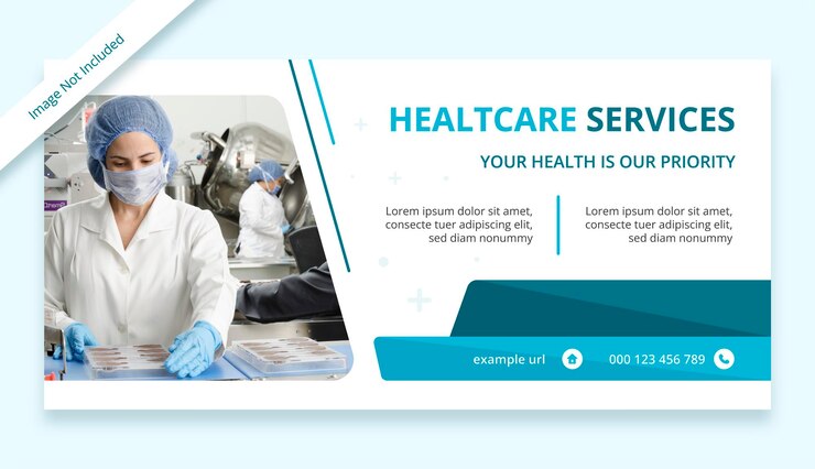 Bannervorlage für Gesundheitsdienste 2
