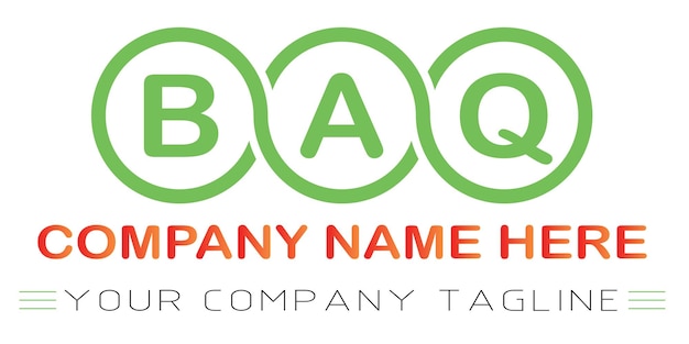 Vektor baq-letter-logo-design