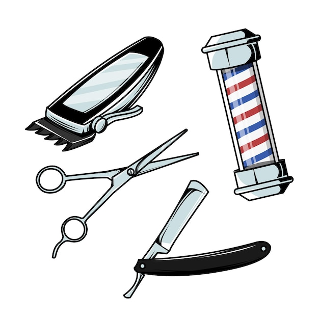 Barbershop Werkzeuge