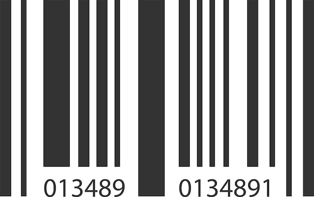 Vektor barcode-symbol