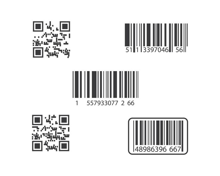 Vektor barcode-vektorsymbol-illustrationsdesign