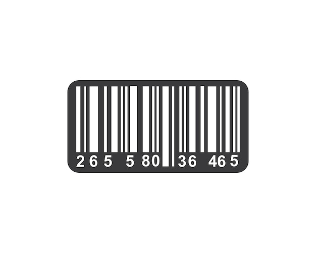 Barcode-vektorsymbol-illustrationsdesign