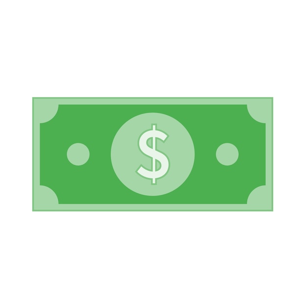 Bargeld-Geld-Ikonen-Design