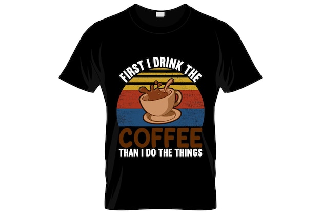 Barista Coffee T-Shirt Design oder Barista Coffee Poster Design oder Barista Shirt Design, Zitate sagen