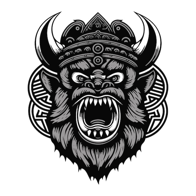 Barong alte verzierung