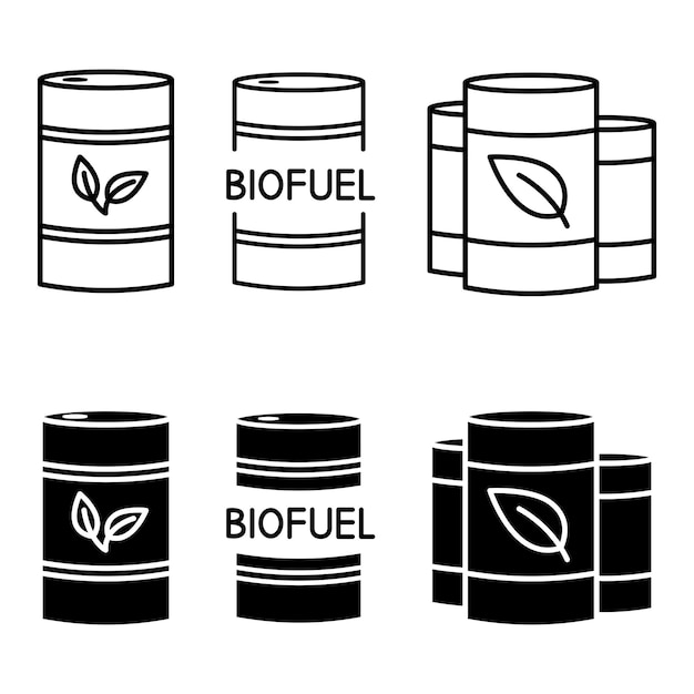 Barrel mit biokraftstoffen biomasse-energiekonzept barrel mit umweltfreundlichem kraftstoff alternative nachhaltige ressourcen erneuerbare energien