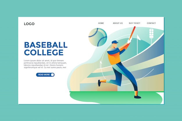 Baseball-landingpage