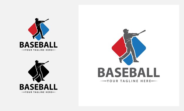 Baseball-Logo-Design-Vorlage