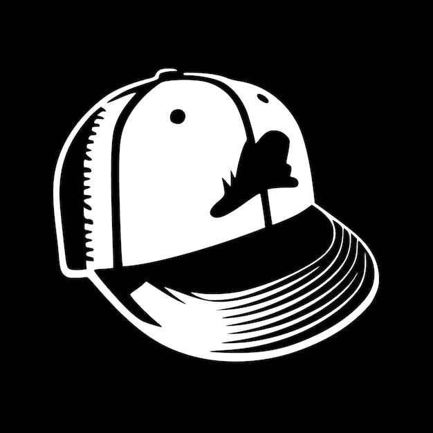 Baseball-minimalist und flat-logo-vektor-illustration