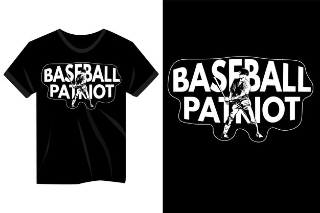 Baseball-patriot-vintage-t-shirt-design