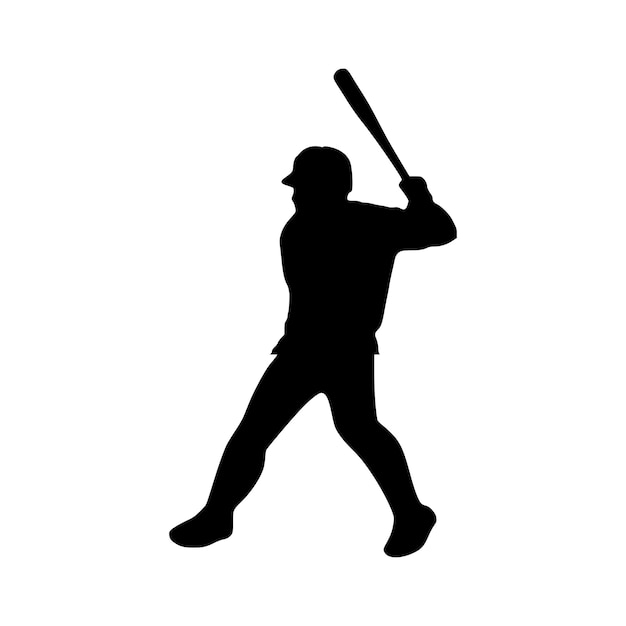 Baseball-spieler-vektor baseball-vektor-ball-symbol softball-tennis-illustration