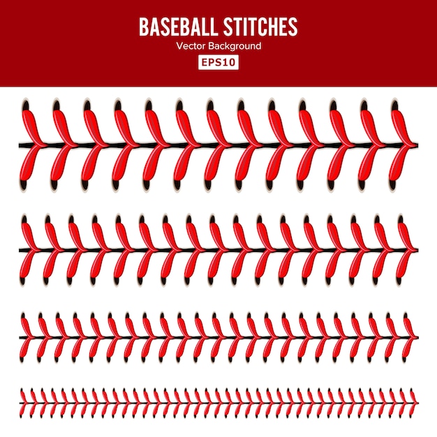 Baseball stiche set