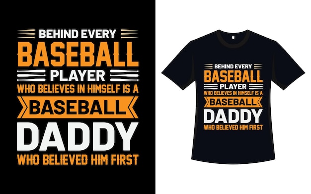 Baseball-t-shirt-design mit vintage-typografie-t-shirt-design