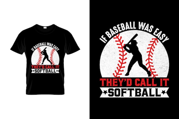Baseball-t-shirt-design oder baseball-poster-design baseball-zitate baseball-typografie