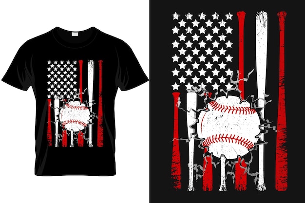 Vektor baseball-t-shirt-design