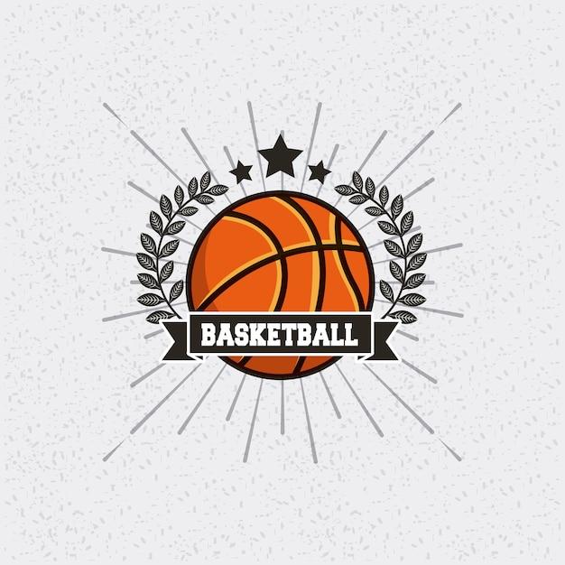 Basketball-Liga-Emblem Klassiker