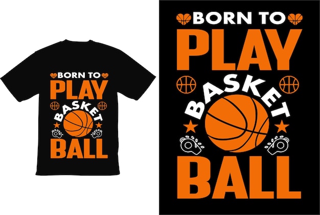 Basketball-T-Shirt-Design, Basketball-T-Shirt, Basketball-Zitate, Basketball-Typografie-T-Shirt