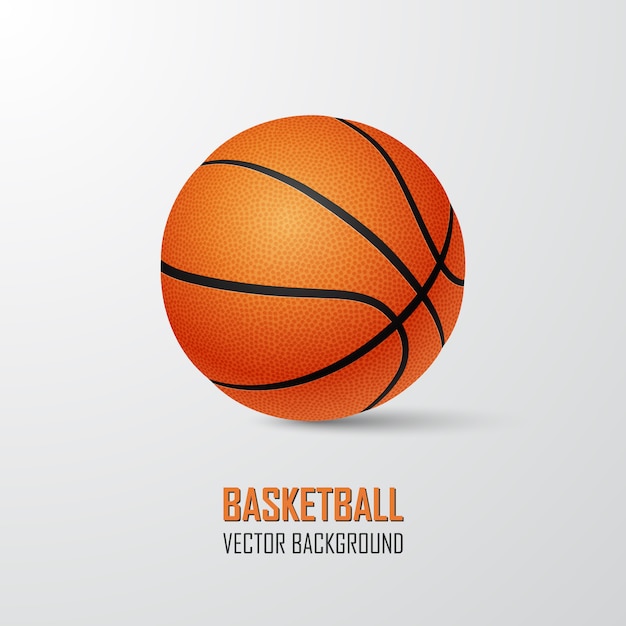 Vektor basketballball-symbol