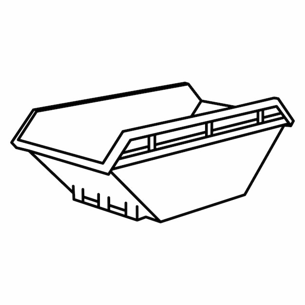 Bau- und Abbruchabfallbehälter, Müllcontainer