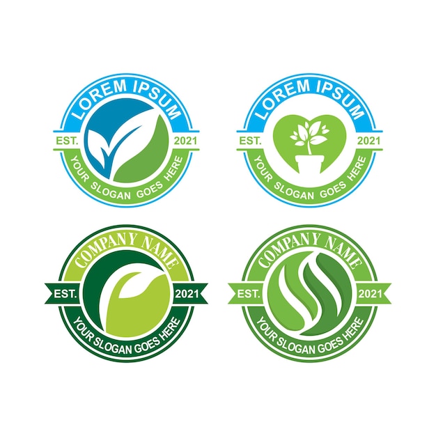Bauernhof Logo Landwirtschaft Logo Vektor