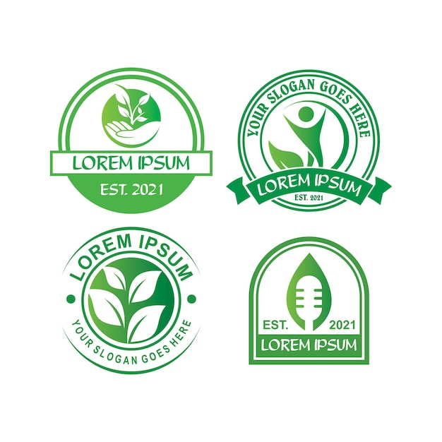 Bauernhof Logo Landwirtschaft Logo Vektor