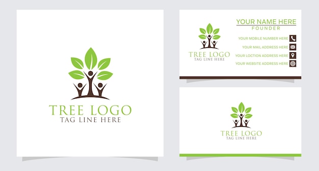 Baum-logo-design-vorlage