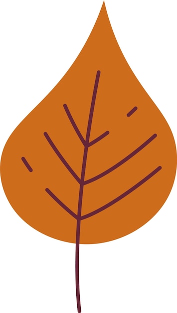 Vektor baumblatt-symbol