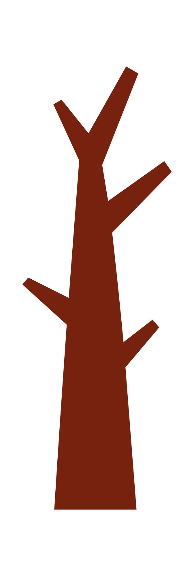 Vektor baumstamm-symbol
