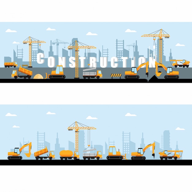 Baustelle banner