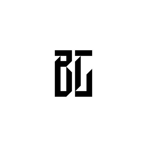 BC Monogramm Logo Design Buchstabe Text Name Symbol Monochrom Logotyp Alphabet Zeichen Einfaches Logo