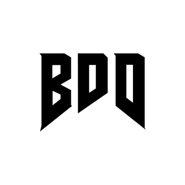 BDD-Letter-Logo-Design für das Technologieunternehmen BDD Logo-Design Schwarz-Weiß-Farbkombination BDD Logo BDD Vektor BDD-Design BDD-Ikonen BDD Alphabet BDD Typografie Logo-Design