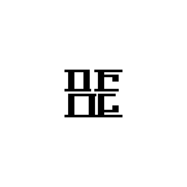 BE Monogramm Logo Design Buchstabe Text Name Symbol Monochrome Logo Alphabet Zeichen Einfaches Logo