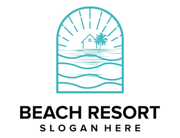 Beach resort-logo