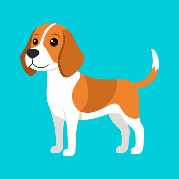 Beagle-Hund-Kartoon-Tierbilder