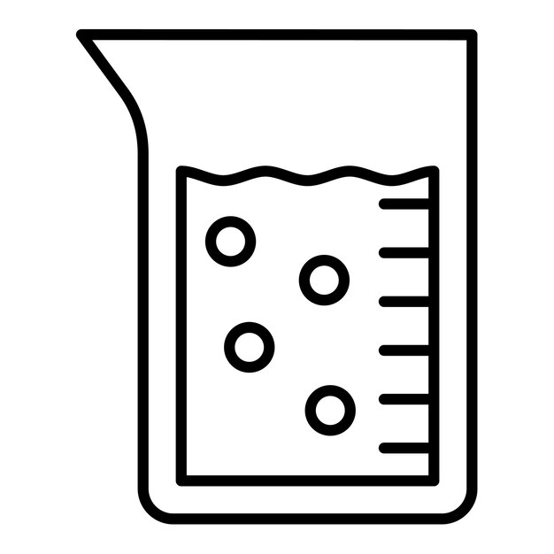 Vektor beaker icon