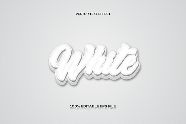 Bearbeitbarer 3D-Stil Text-Effekt