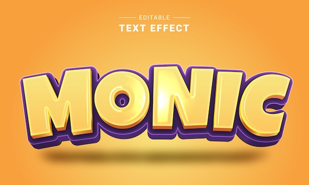 Bearbeitbarer Texteffekt für Illustrator