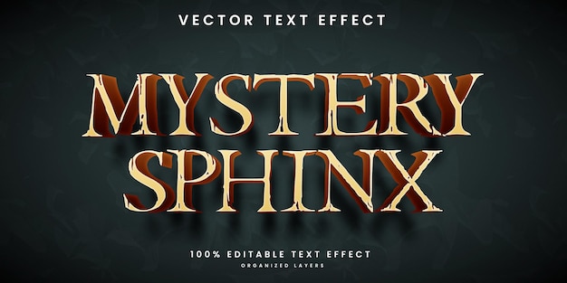 Bearbeitbarer Texteffekt im Ancien God-Stil