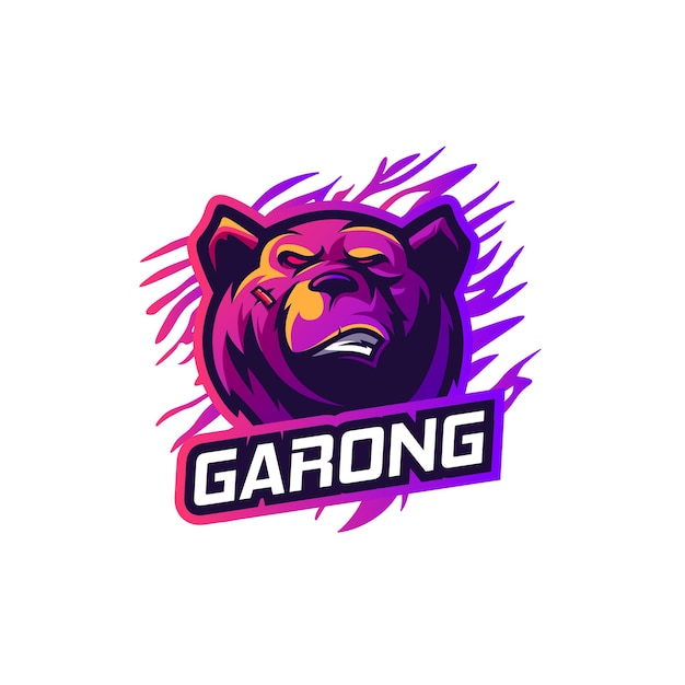 Beargarong-logo-maskottchen