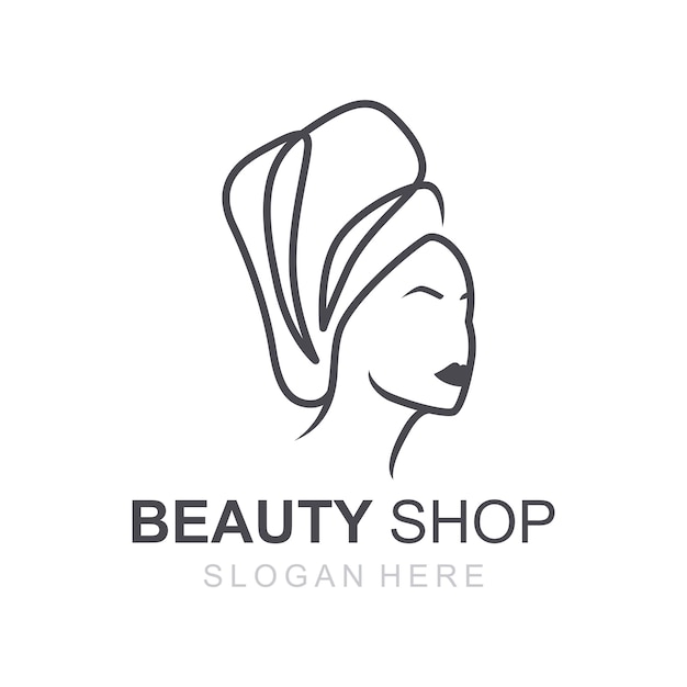 Beauty-business-logo-vorlage, markendesign