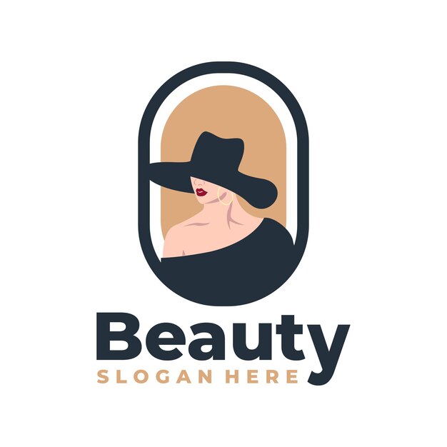 Beauty-frau-logo-vorlage