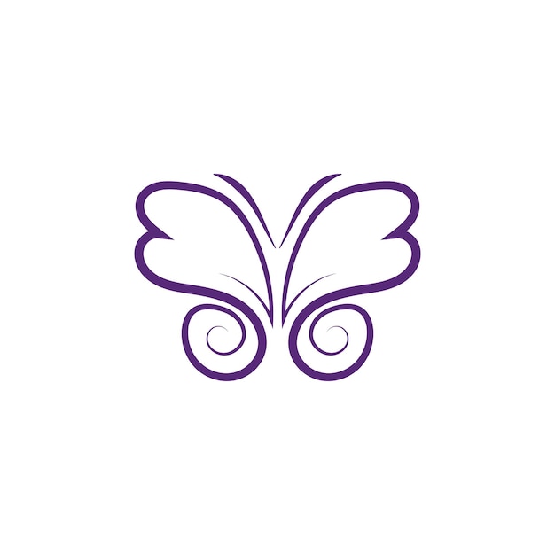 Beauty-schmetterling-icon-design