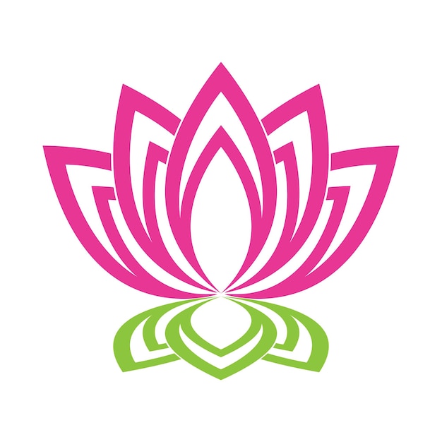 Beauty-vektor-lotus-symbol