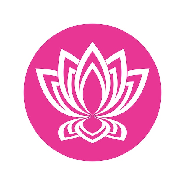 Vektor beauty-vektor-lotus-symbol